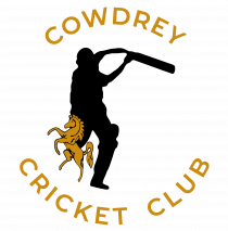 Cowdrey Cricket Club Logo Transparent Gold